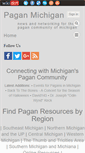 Mobile Screenshot of paganmichigan.net
